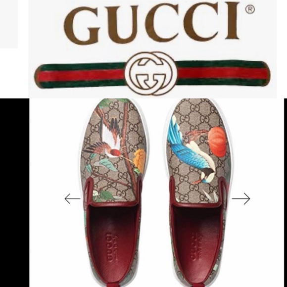 SOLD!! 🥳🎉HP🥳🎉Gucci slip on Dublin’s Tian GG - Picture 10 of 10